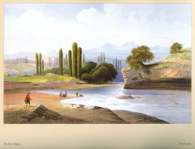 Fiume Salgir da Carlo Bossoli